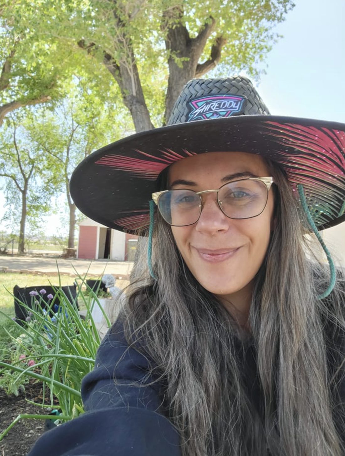 Heather Mich, founder of Graceful Garden Coaching, at her homestead